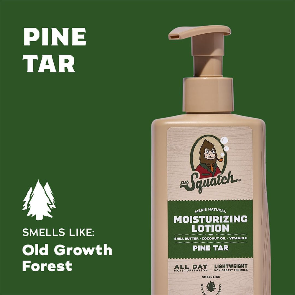 Dr. Squatch Shea Butter ingredient display illustrating deep hydration