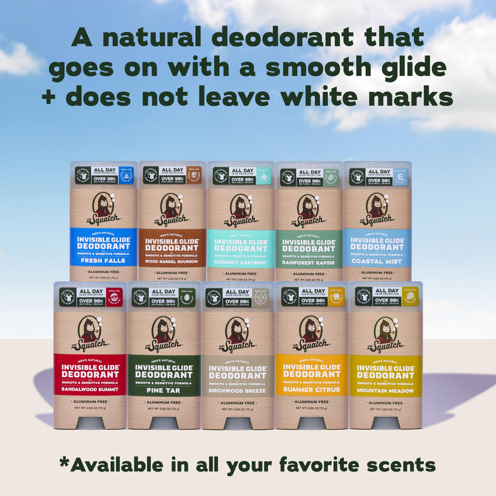 Dr. Squatch ingredients panel close-up showing high natural origin