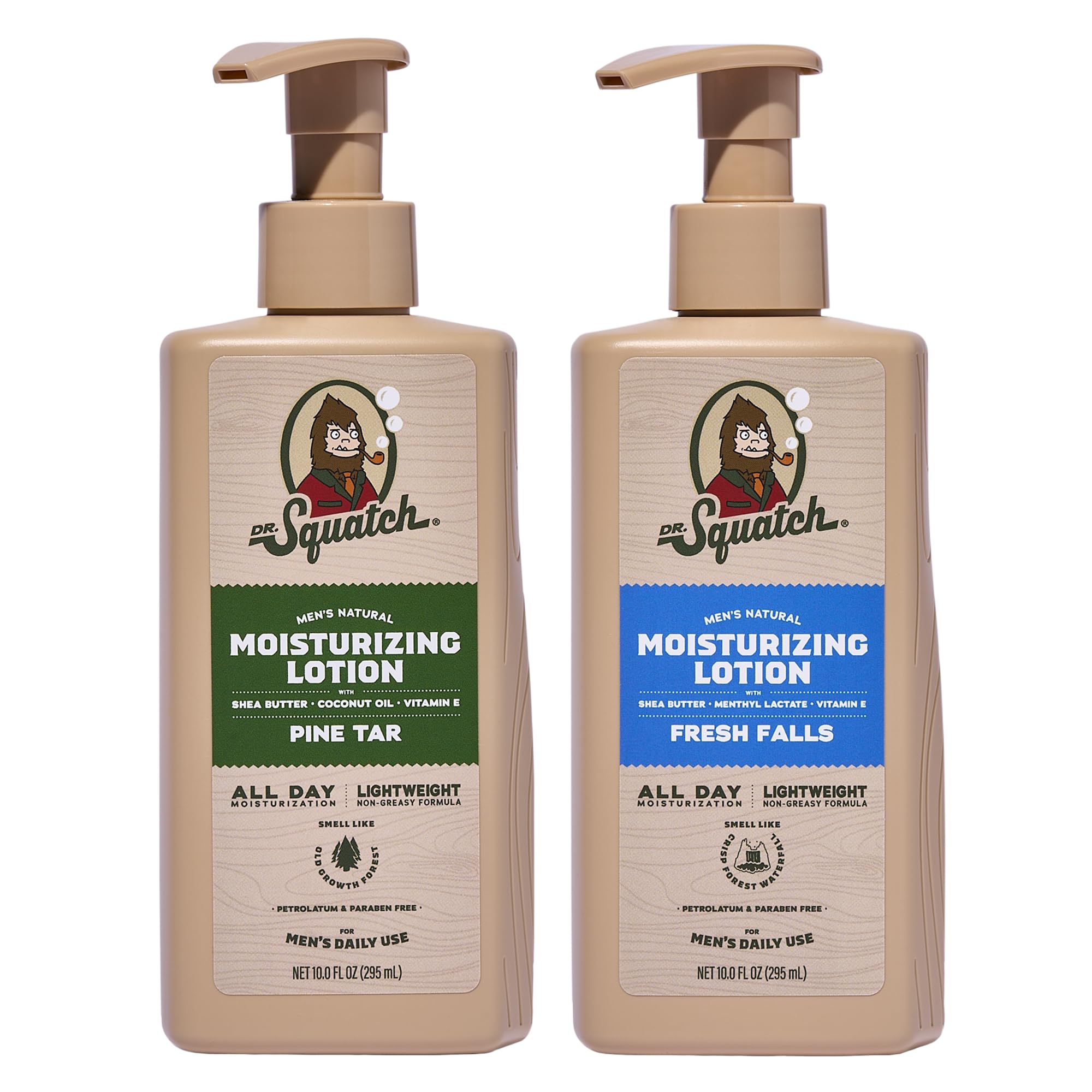 Dr. Squatch front packaging showing bold label and two-pack convenience