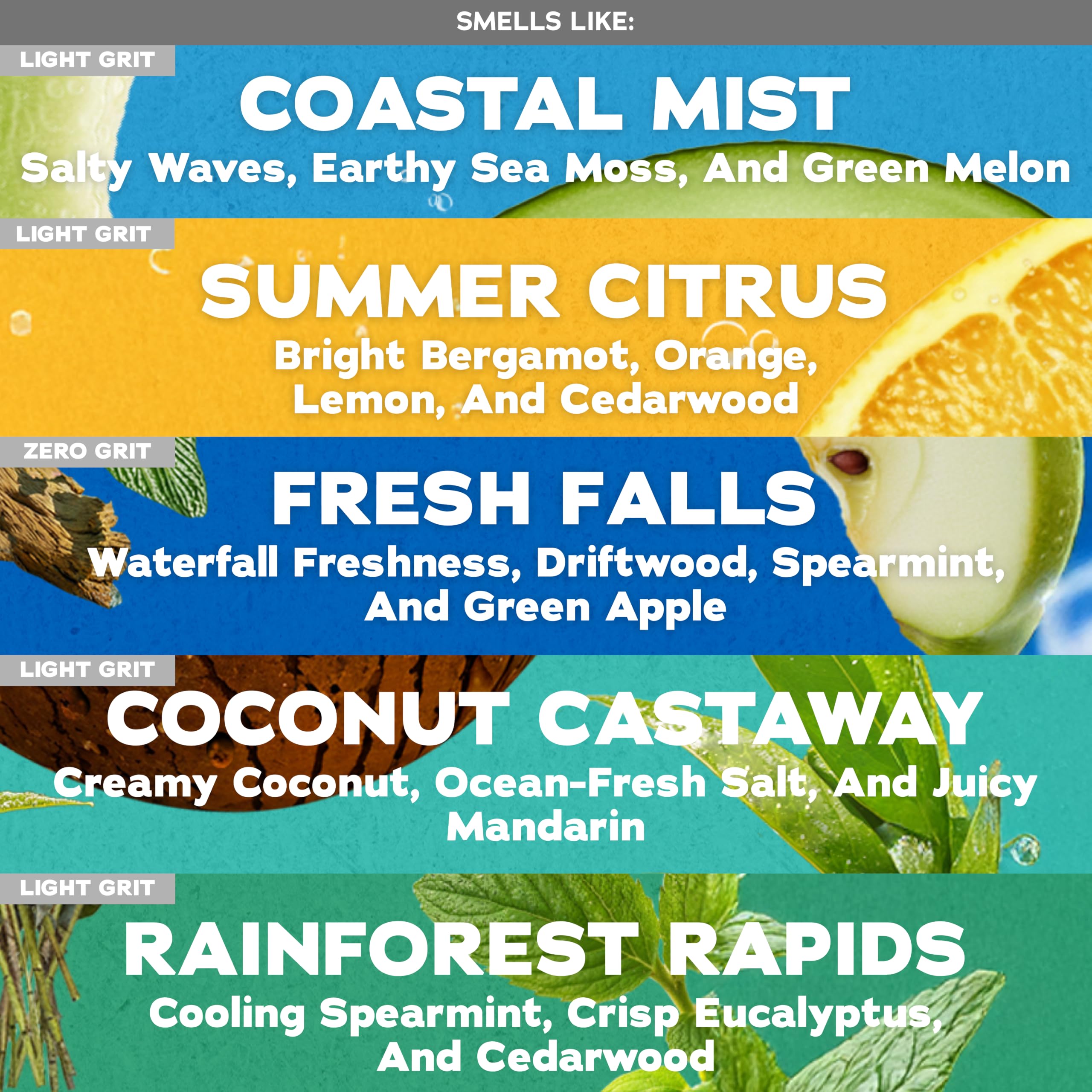 Dr. Squatch Summer Citrus bar in hand for refreshing morning boost