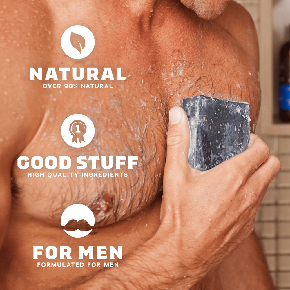 Dr. Squatch Wood Barrel Bourbon deodorant stick for all-day natural odor control