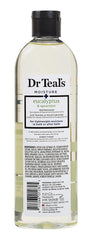 Dr Teal's coconut oil texture pouring to show lightweight hydration and smooth finish