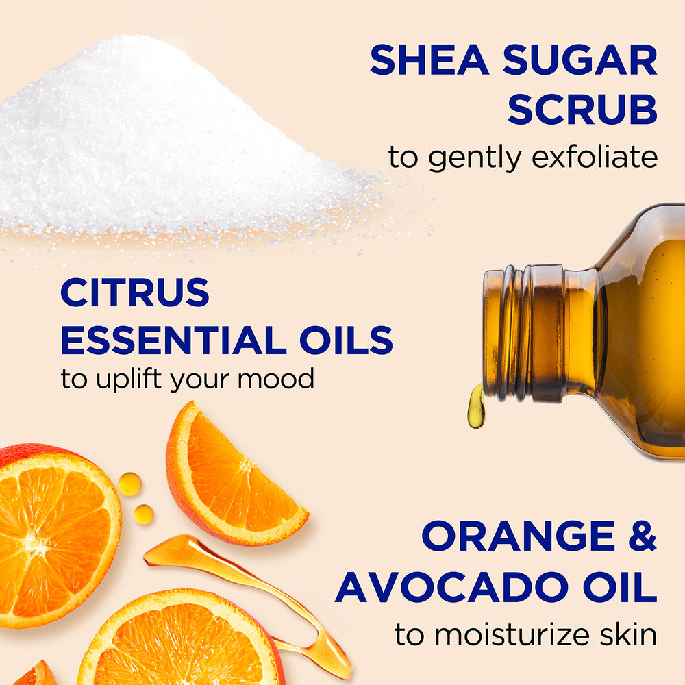 Dr Teal's open jar texture showing creamy sugar benefit