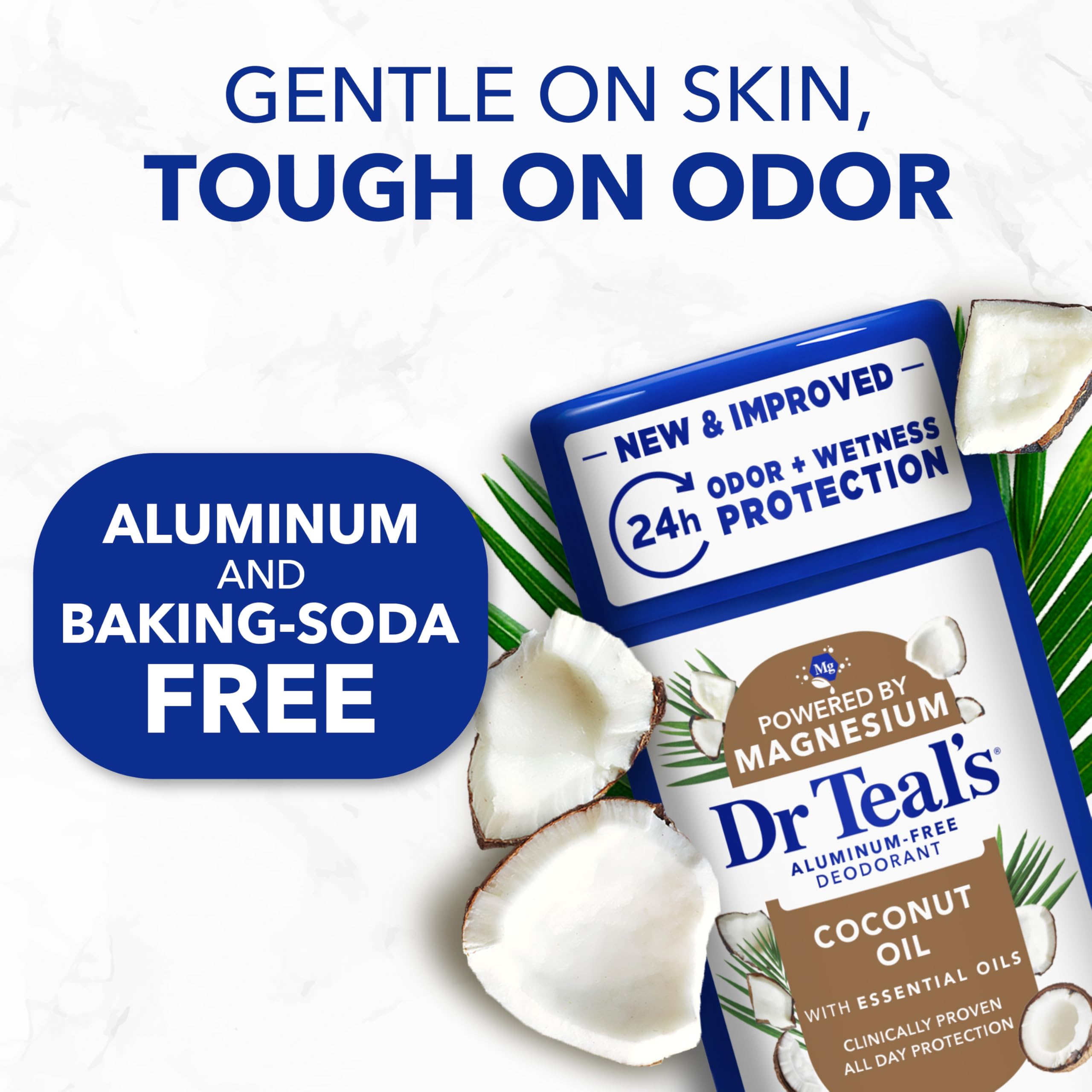 Dr Teal's ingredient label close-up highlighting magnesium and arrowroot benefits