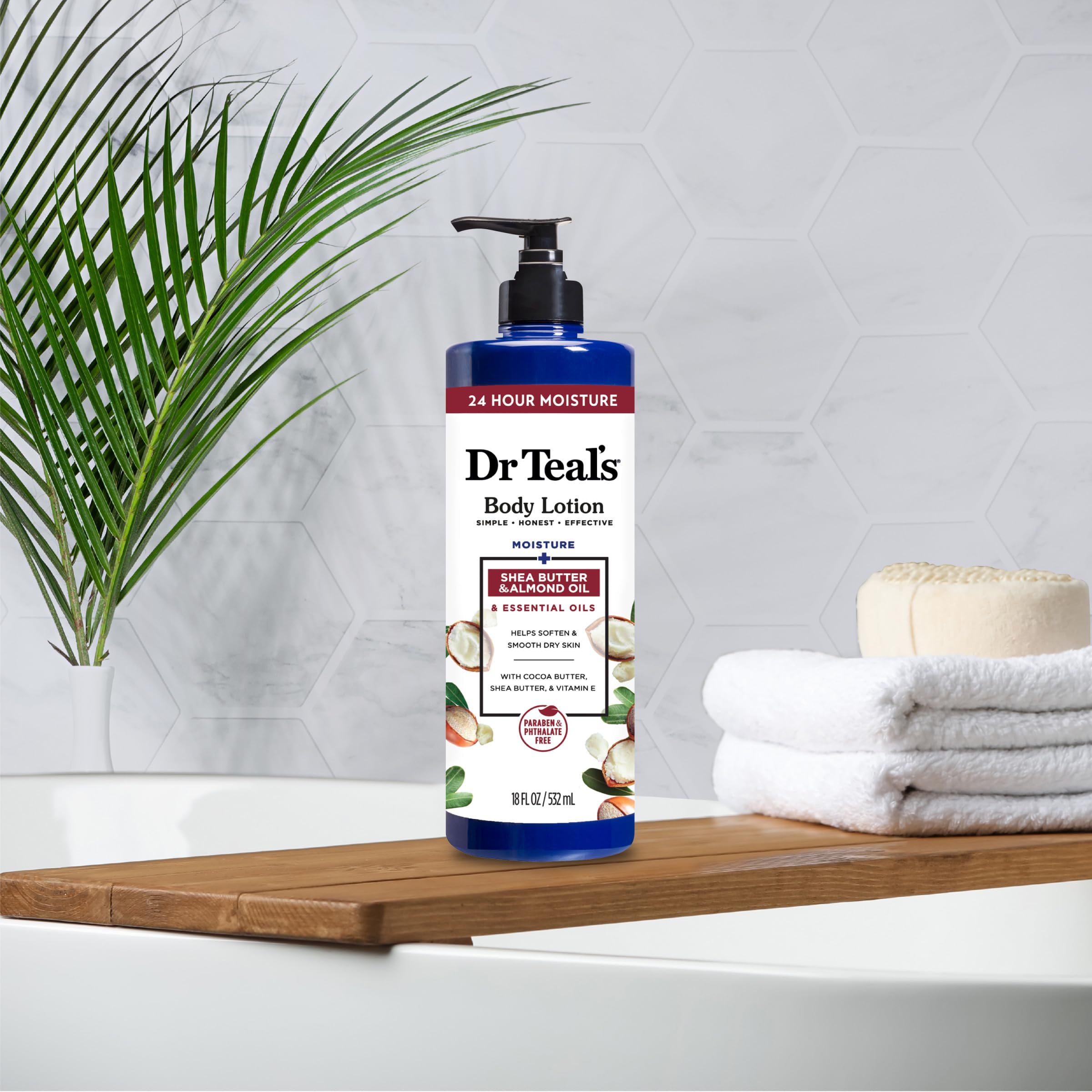 Dr Teal's three-bottle pack displaying value and at-home supply
