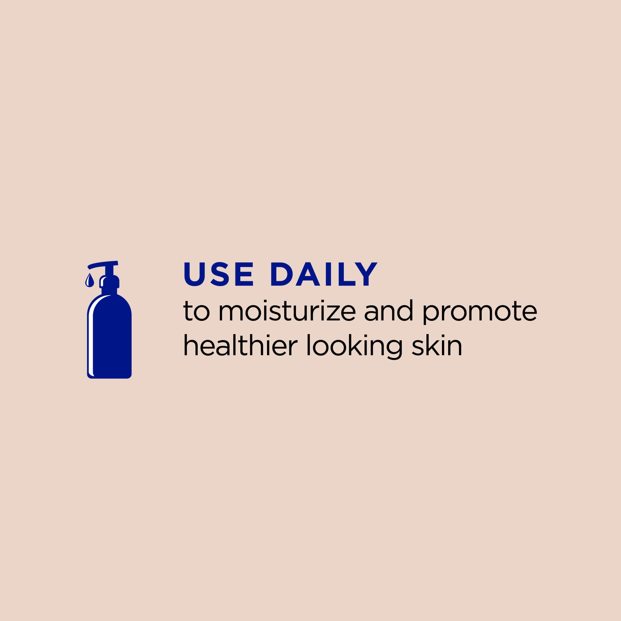 Dr Teal's lotion texture swipe showing smooth, non-greasy finish
