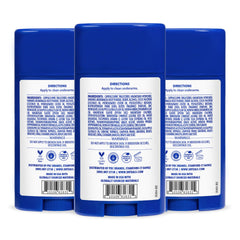 Dr Teal's deodorant stick open demonstrating easy glide for smooth application