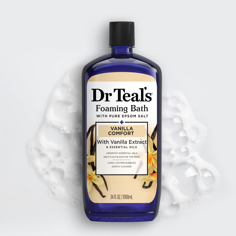 Dr Teal's product label and ingredients view for informed shoppers