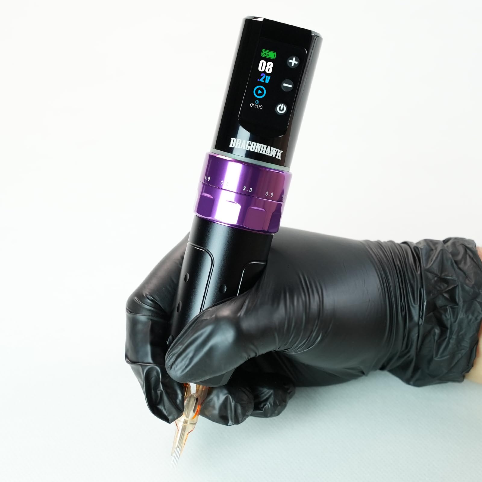 Dragonhawk L3 lifestyle studio shot demonstrating professional workflow