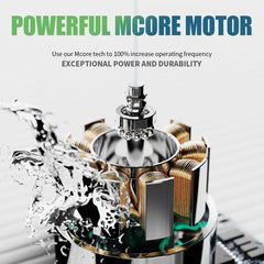 Dragonhawk L3 Mcore motor detail emphasizing smooth power delivery