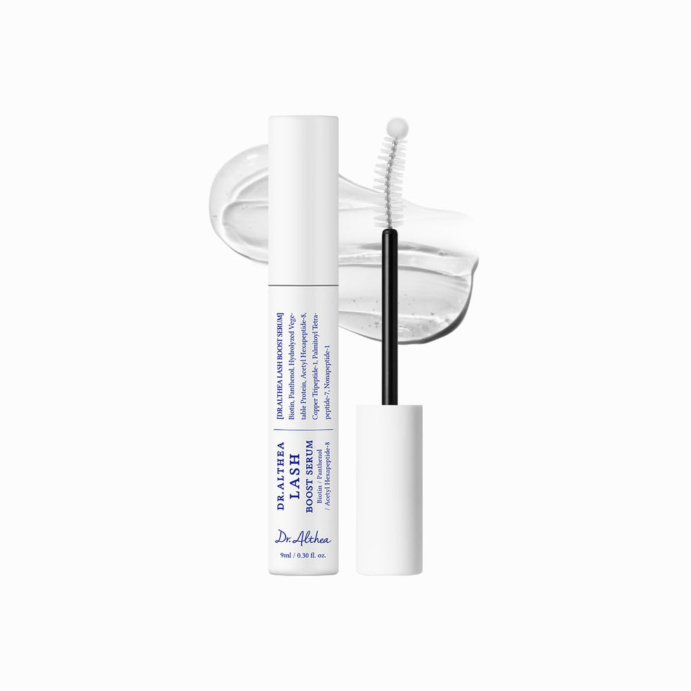 Dr.Althea front packaging showing bottle and brand for clear product ID