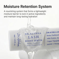 Dr.Althea serum applied along eyelid illustrating easy daily use and comfort