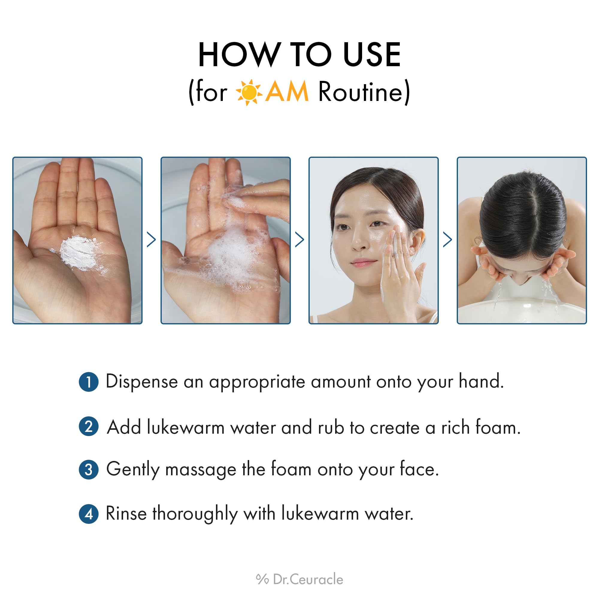 Dr.Ceuracle cleanser size beside coin demonstrating compact travel-friendly size