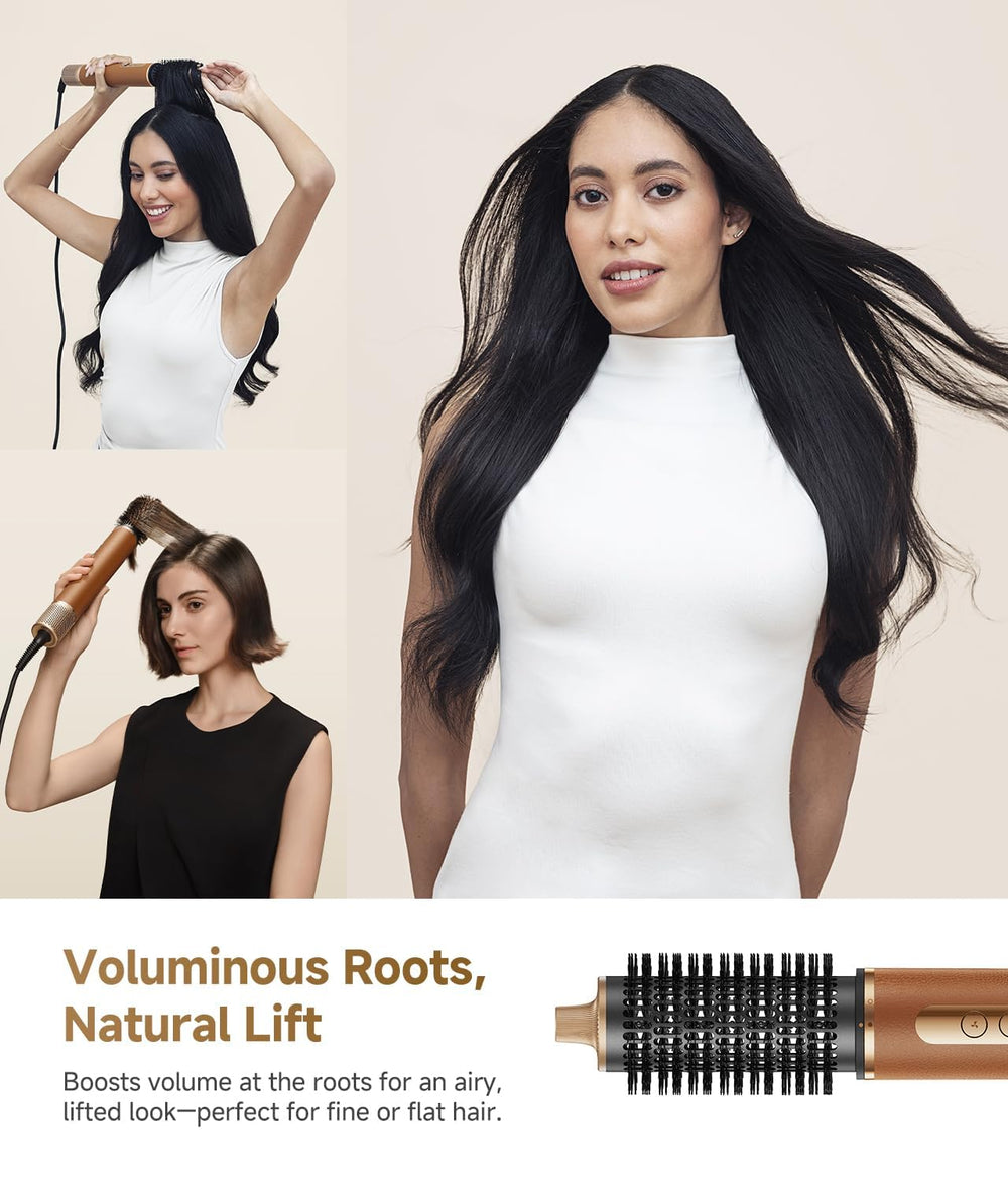 dreame Airstyle Pro in use creating smooth blowout, speeding morning routines