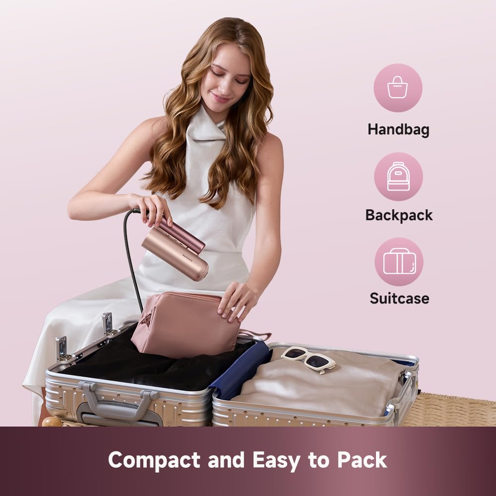dreame travel kit staged with toiletries for effortless styling on the go
