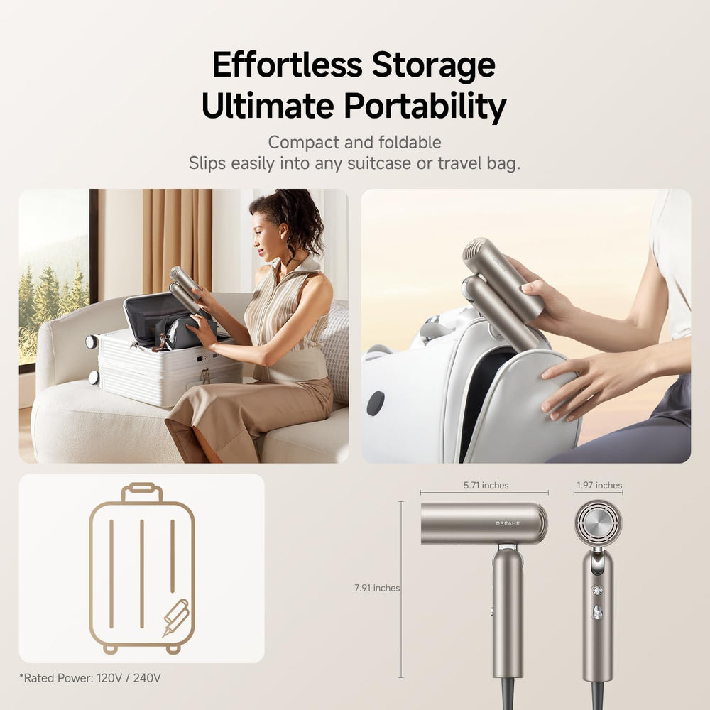 dreame pocket pro temperature sensor display emphasizing smart heat control