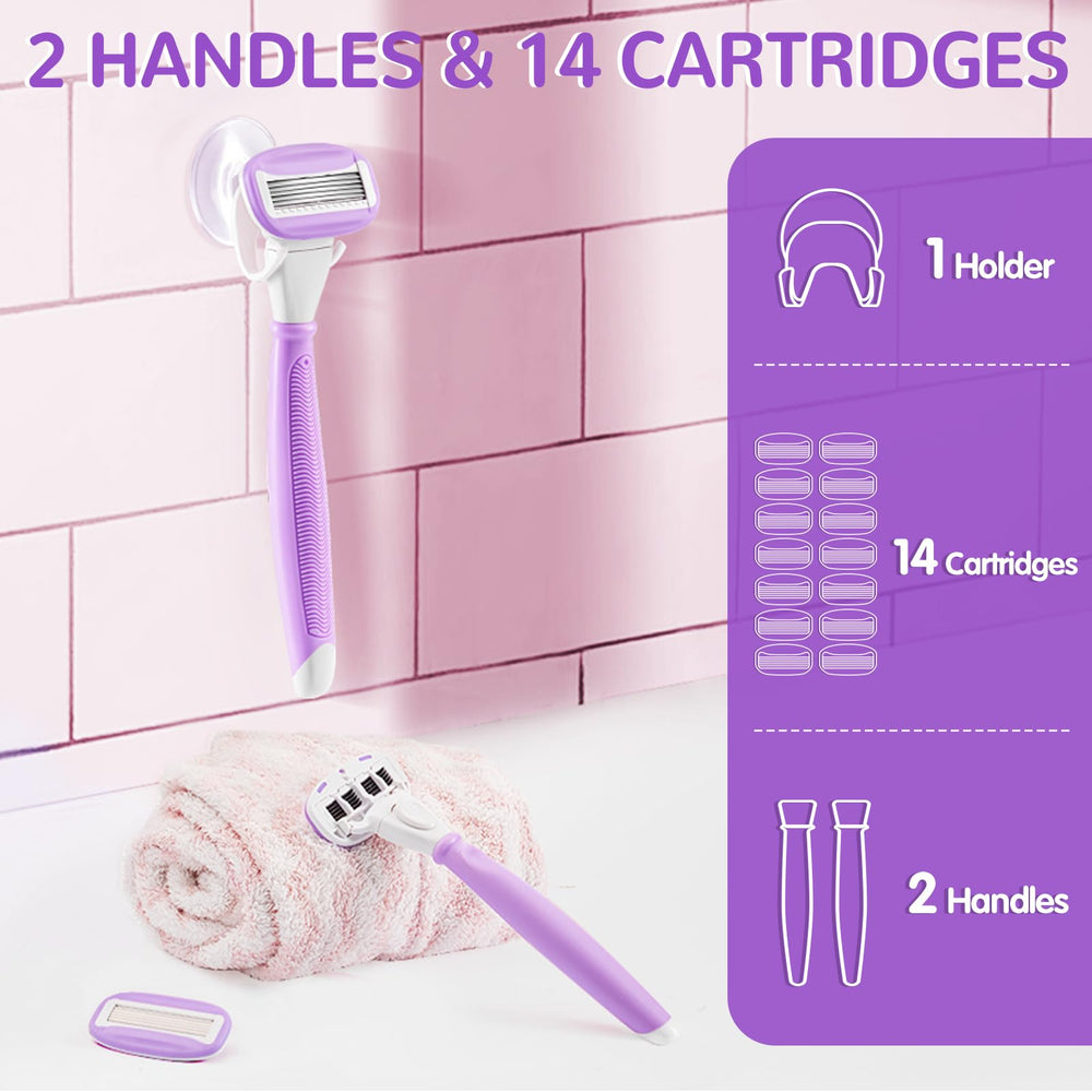 DreamGenius close-up of five nano-coated blades for smoother shaves