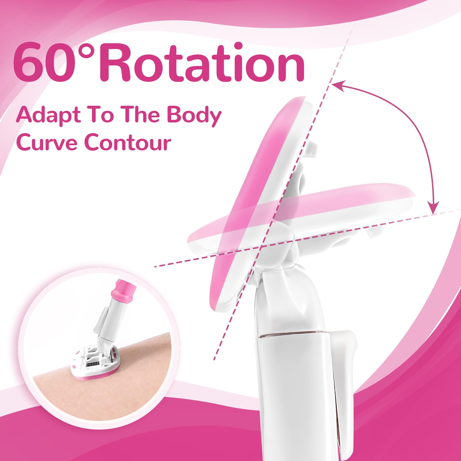 DreamGenius ergonomic handle grip designed for secure control and easy maneuvering