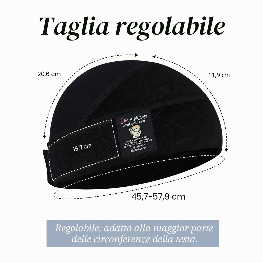Dreamlover cap folded compactly ready-for-travel showing convenience