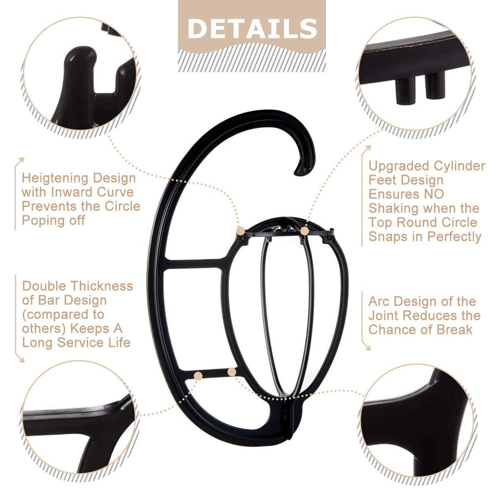 Dreamlover hanger folded flat for travel and compact packing convenience