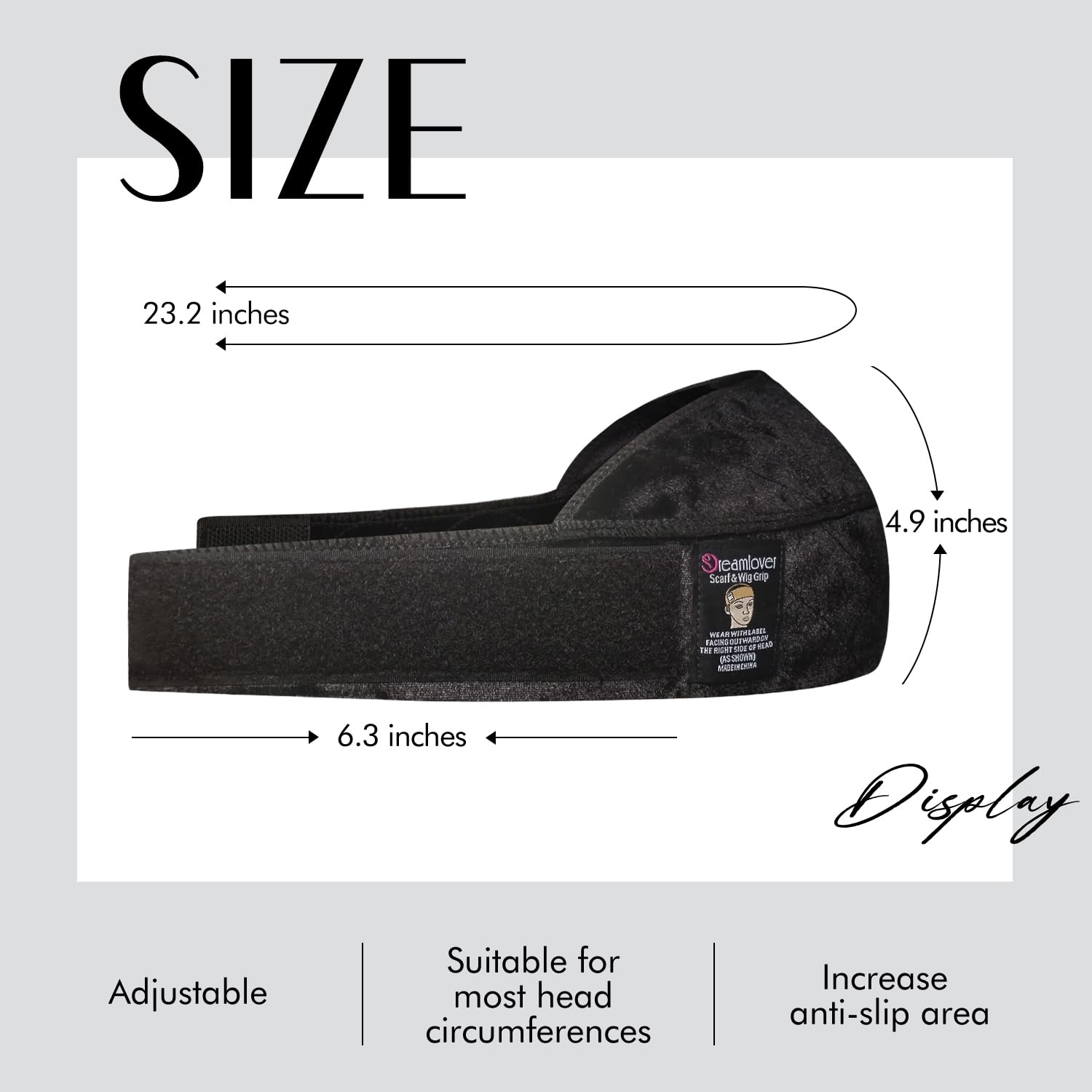 Dreamlover logo and edge stitching emphasizing durable construction benefit