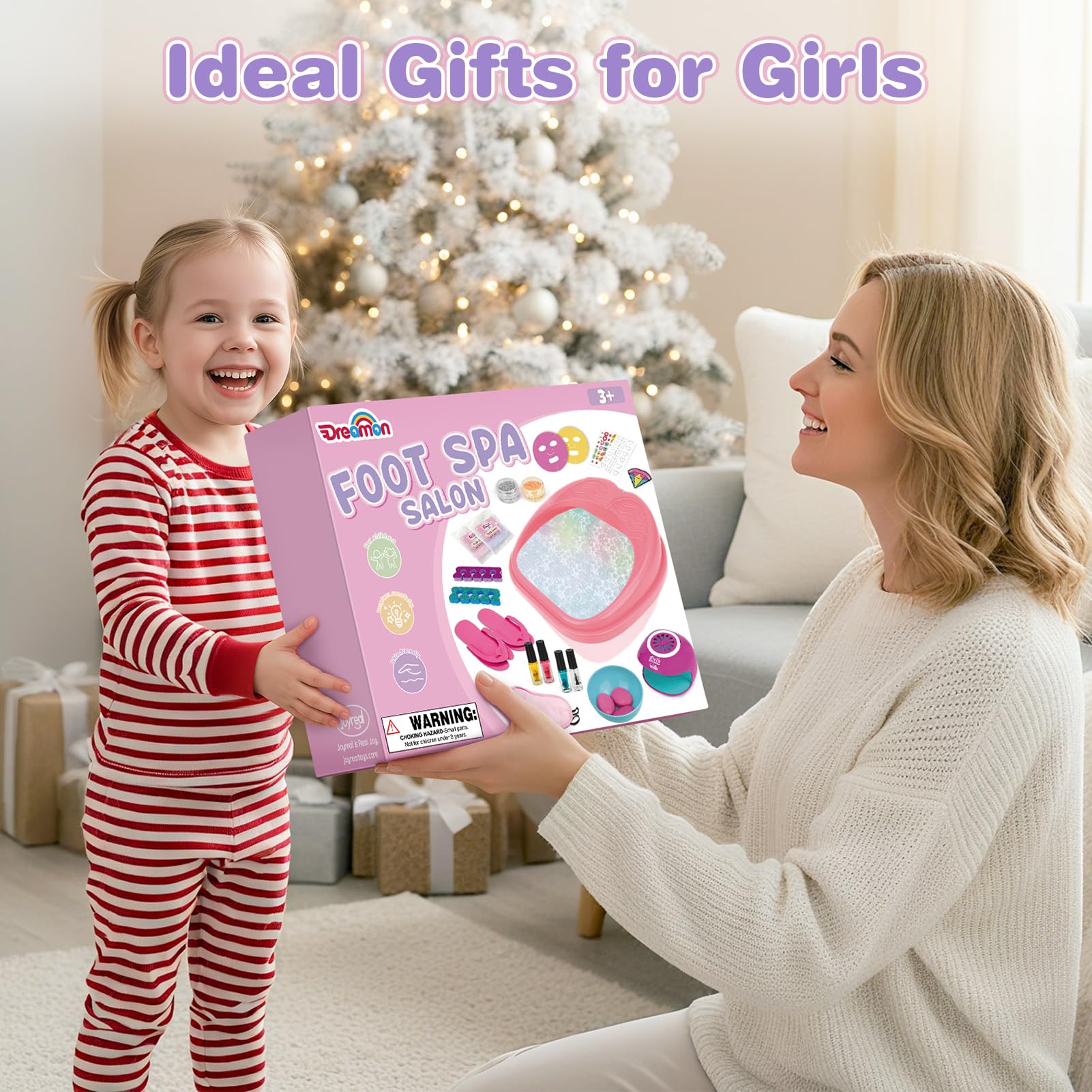 Dreamon kids spa party lifestyle scene showing friends sharing spa activities