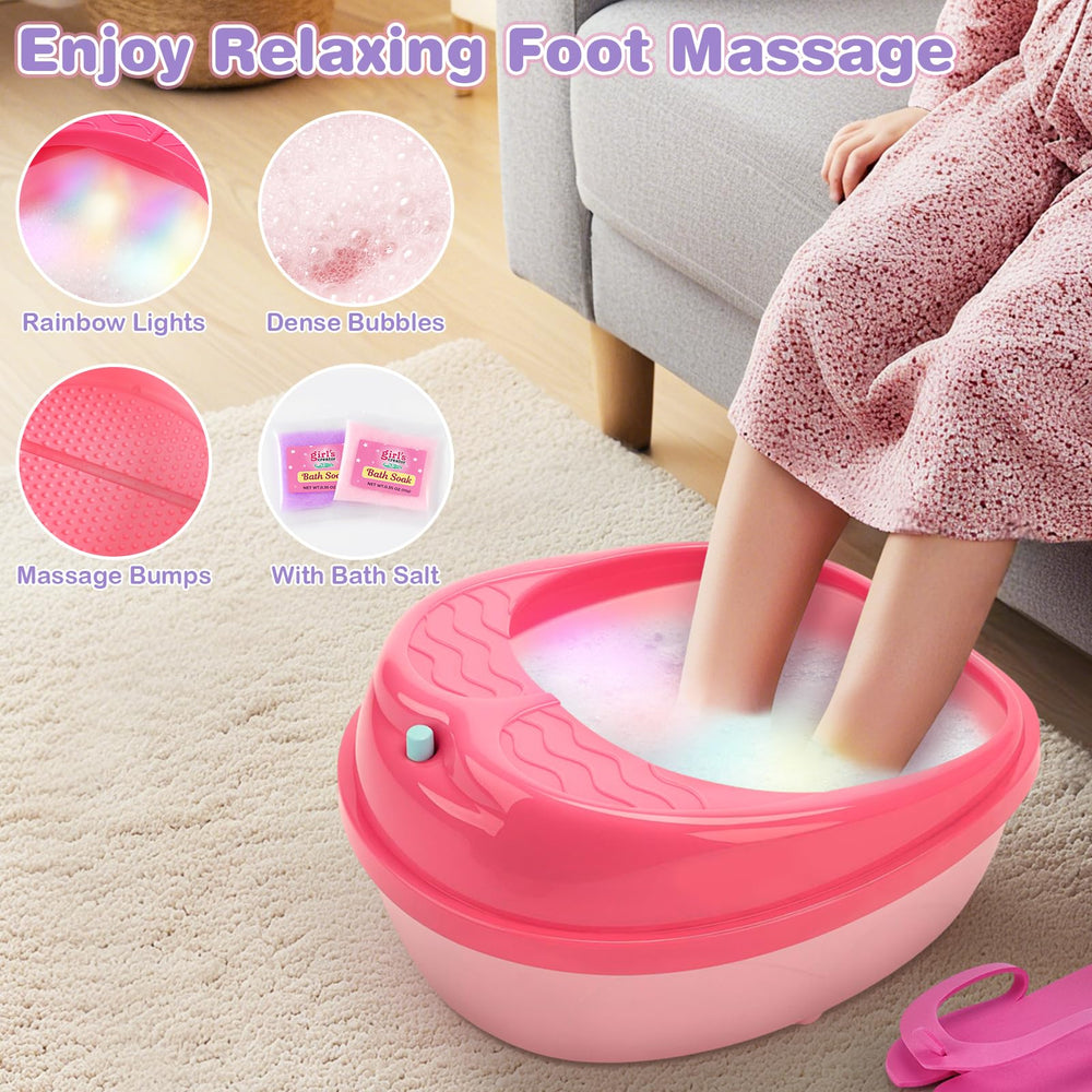 Dreamon manicure tools layout with files and toe separators for easy grooming