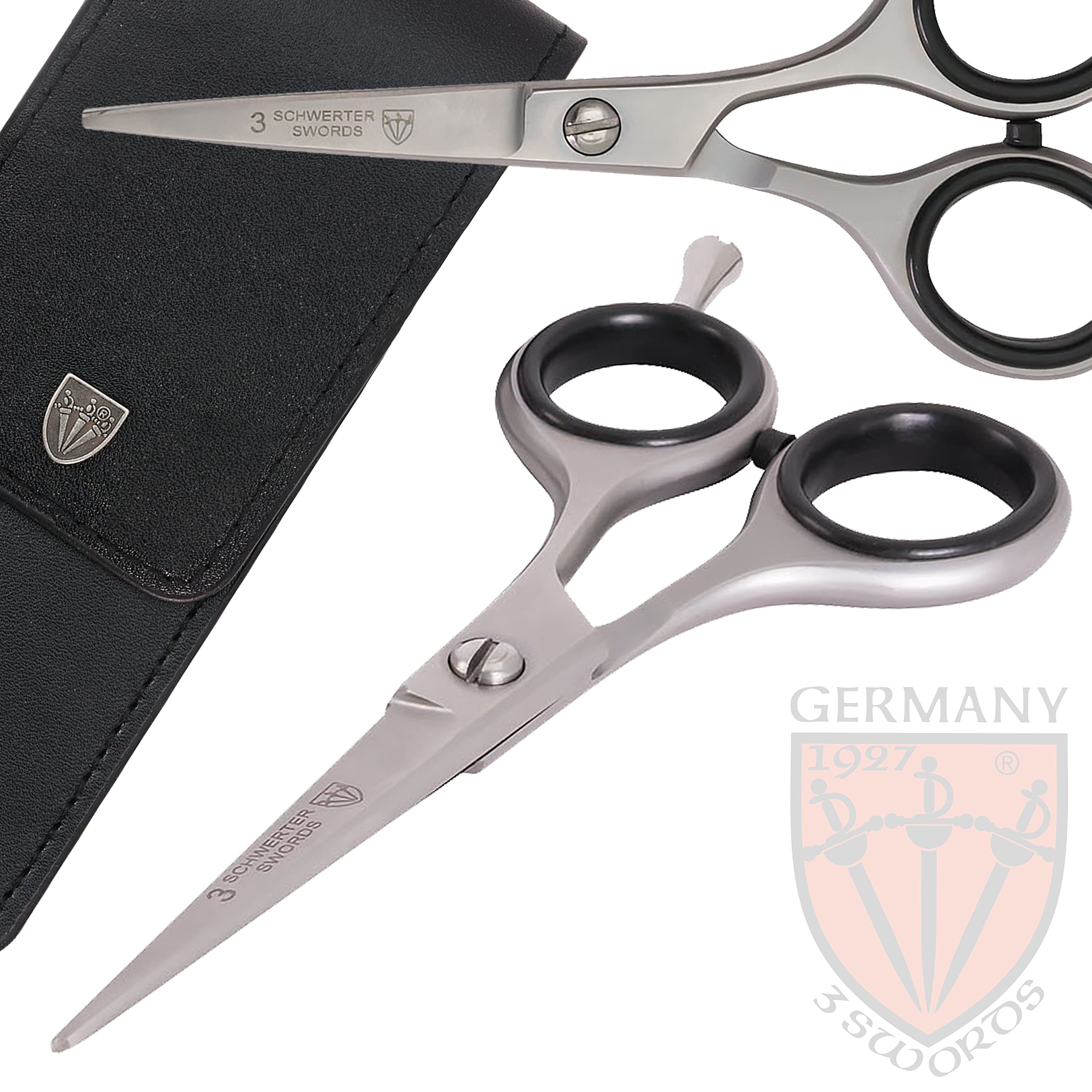 Drei Schwerter microfiber cloth with case button for easy maintenance