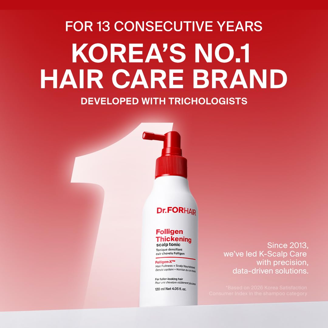DR.FORHAIR spray nozzle detail for even scalp nutrient delivery