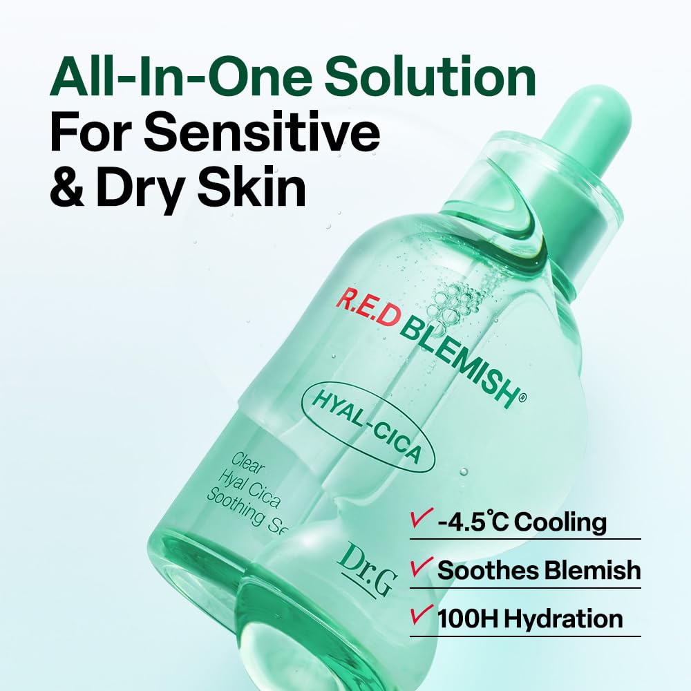 Dr.G pump dispenser delivering precise serum for easy application