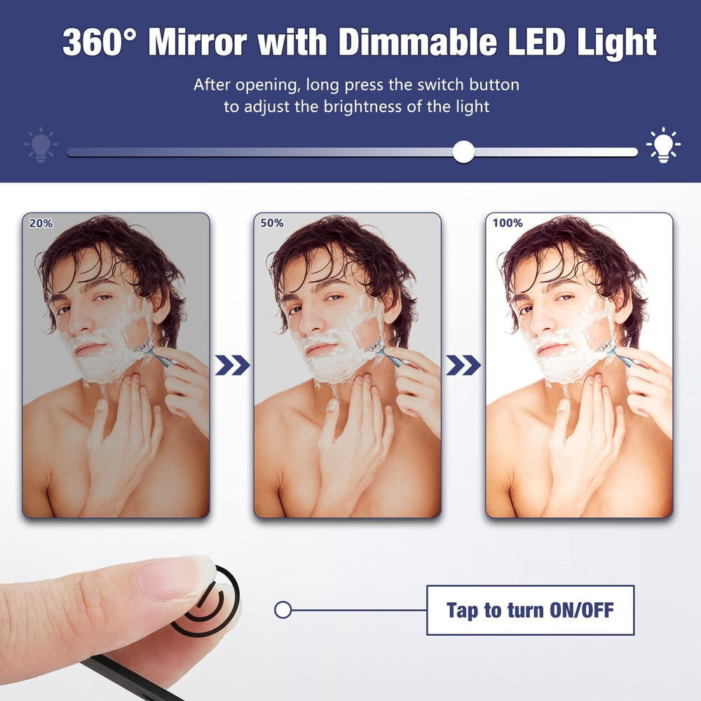 Dripex LED lighting closeup demonstrating bright, adjustable illumination