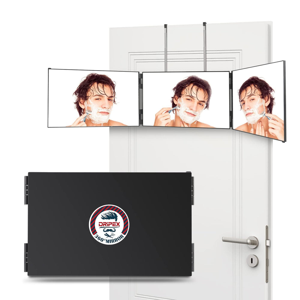 Dripex user styling hair showing easier self-haircut and accuracy benefit