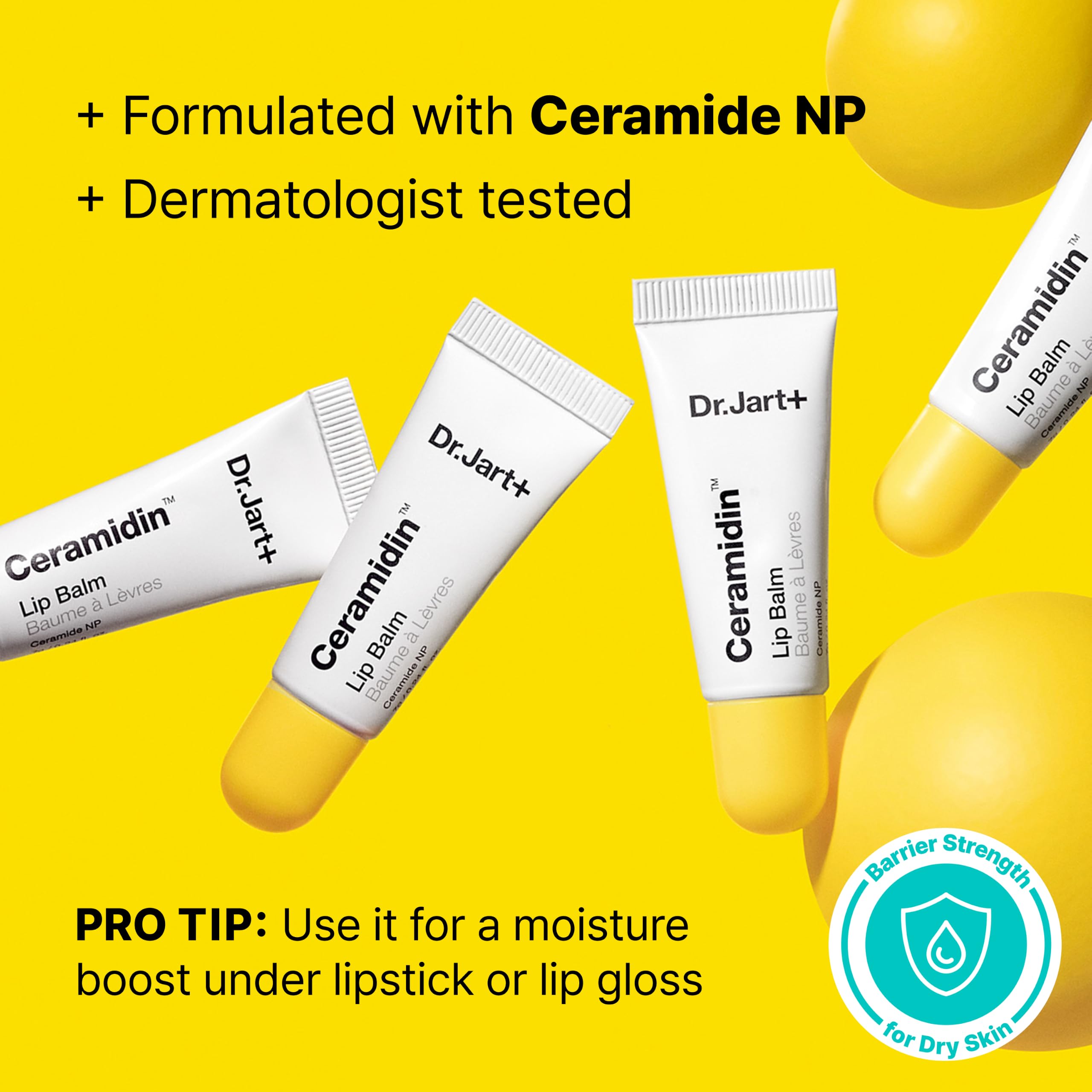 Dr.Jart+ jelly texture on fingertip showing lightweight hydration and spreadability