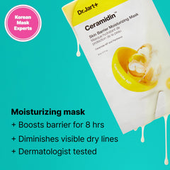 Dr.Jart+ sachet close-up highlighting single-use convenience and hygiene