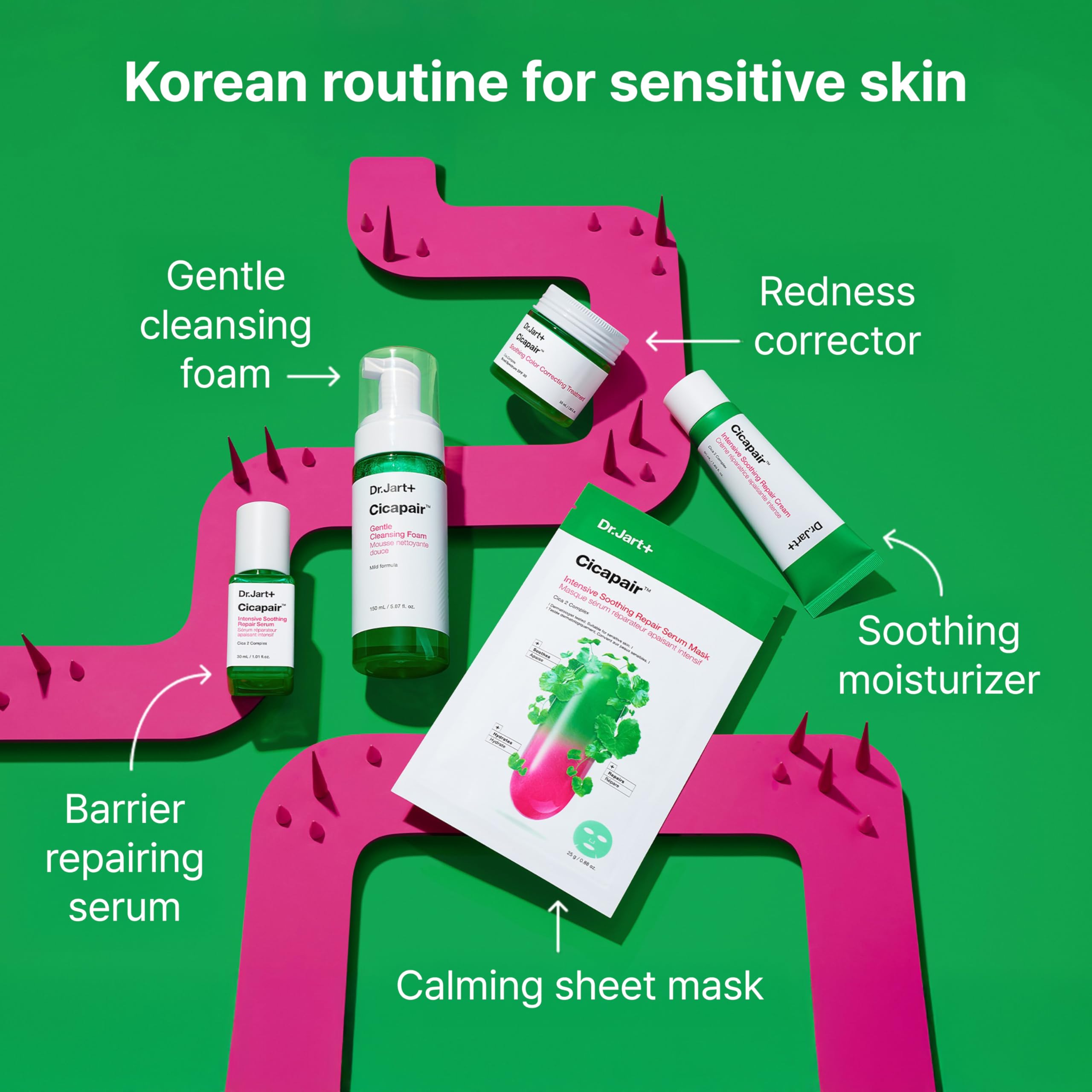 Dr.Jart+ masks styled on bathroom shelf suggesting weekly self-care ritual