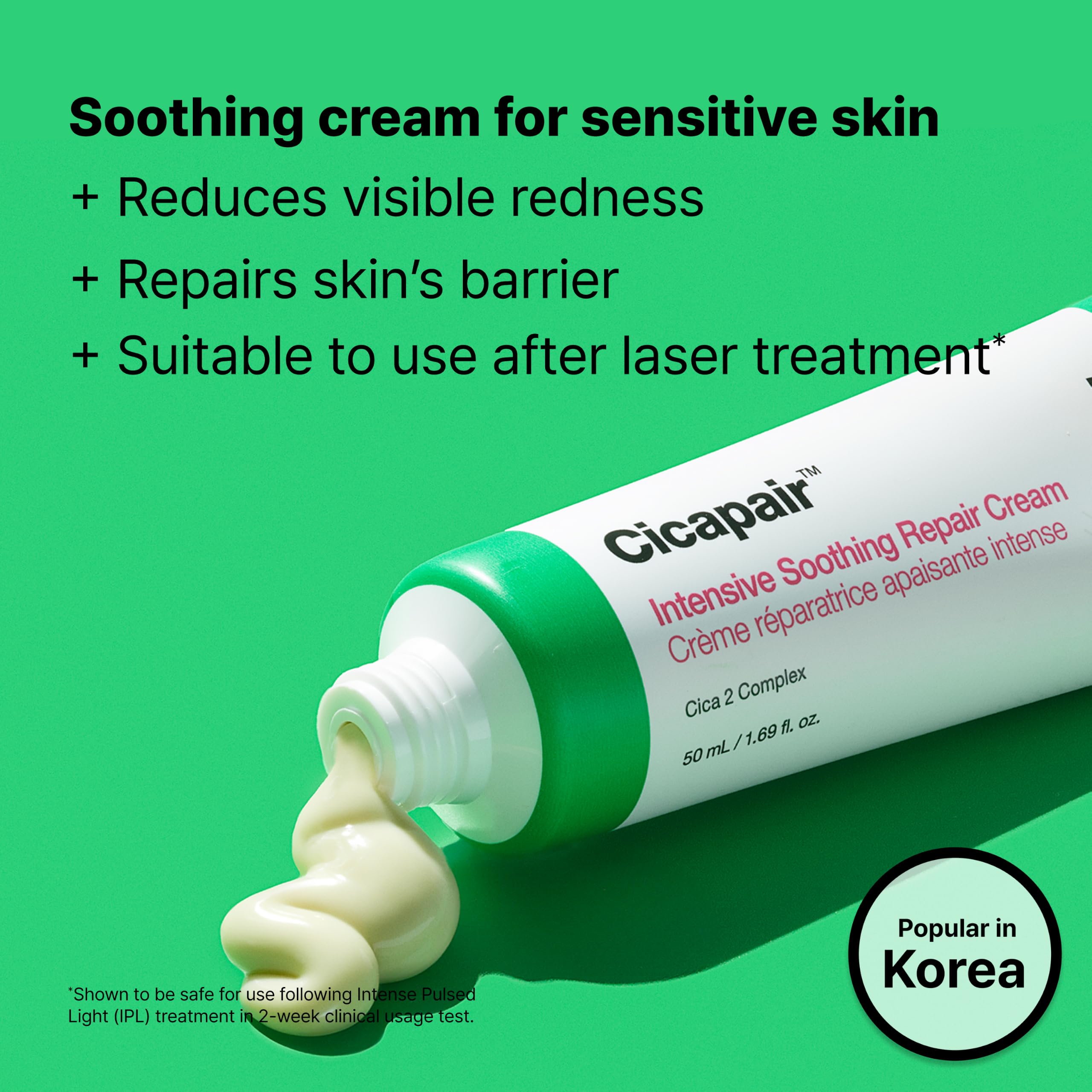 Dr.Jart+ cream texture close-up emphasizing smooth absorption benefit