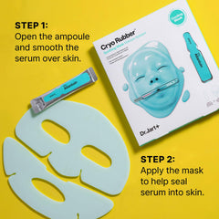 Dr.Jart+ rubber mask close-up texture demonstrating cooling contact