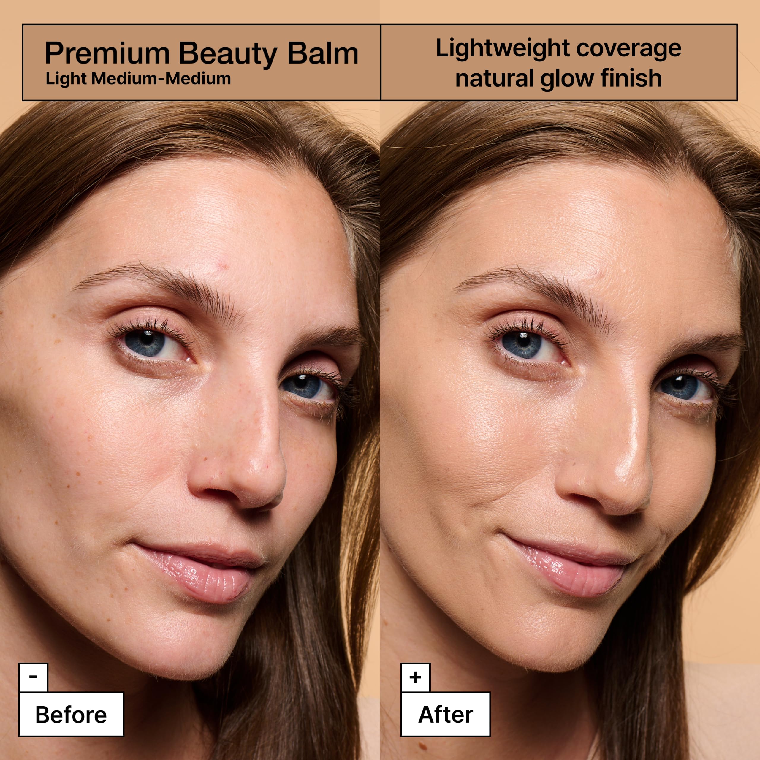 Dr.Jart+ applied with a sponge showing buildable coverage for targeted areas