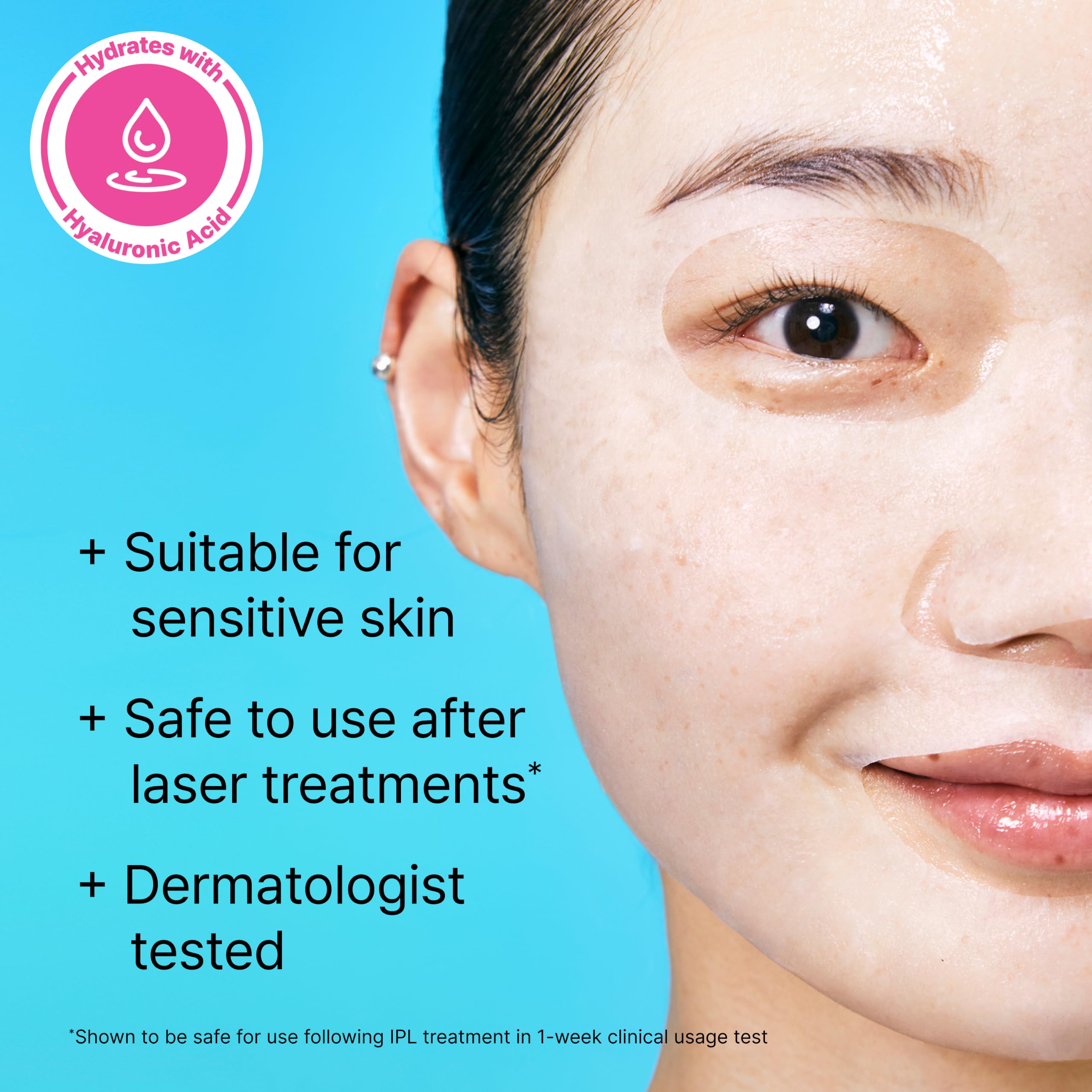 Dr.Jart+ serum texture on fingertip illustrating lightweight hyaluronic hydration