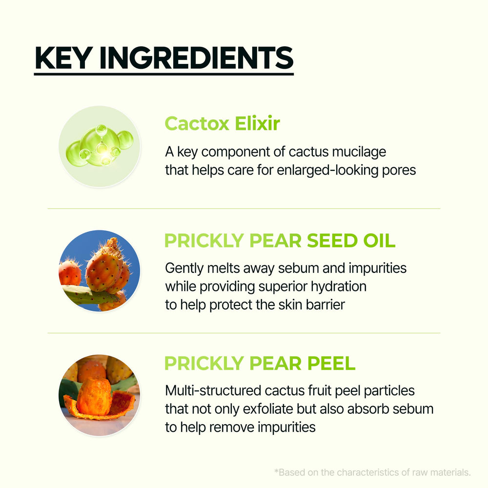 Dr.Melaxin CACTOX fine scrub particles detail for gentle exfoliation