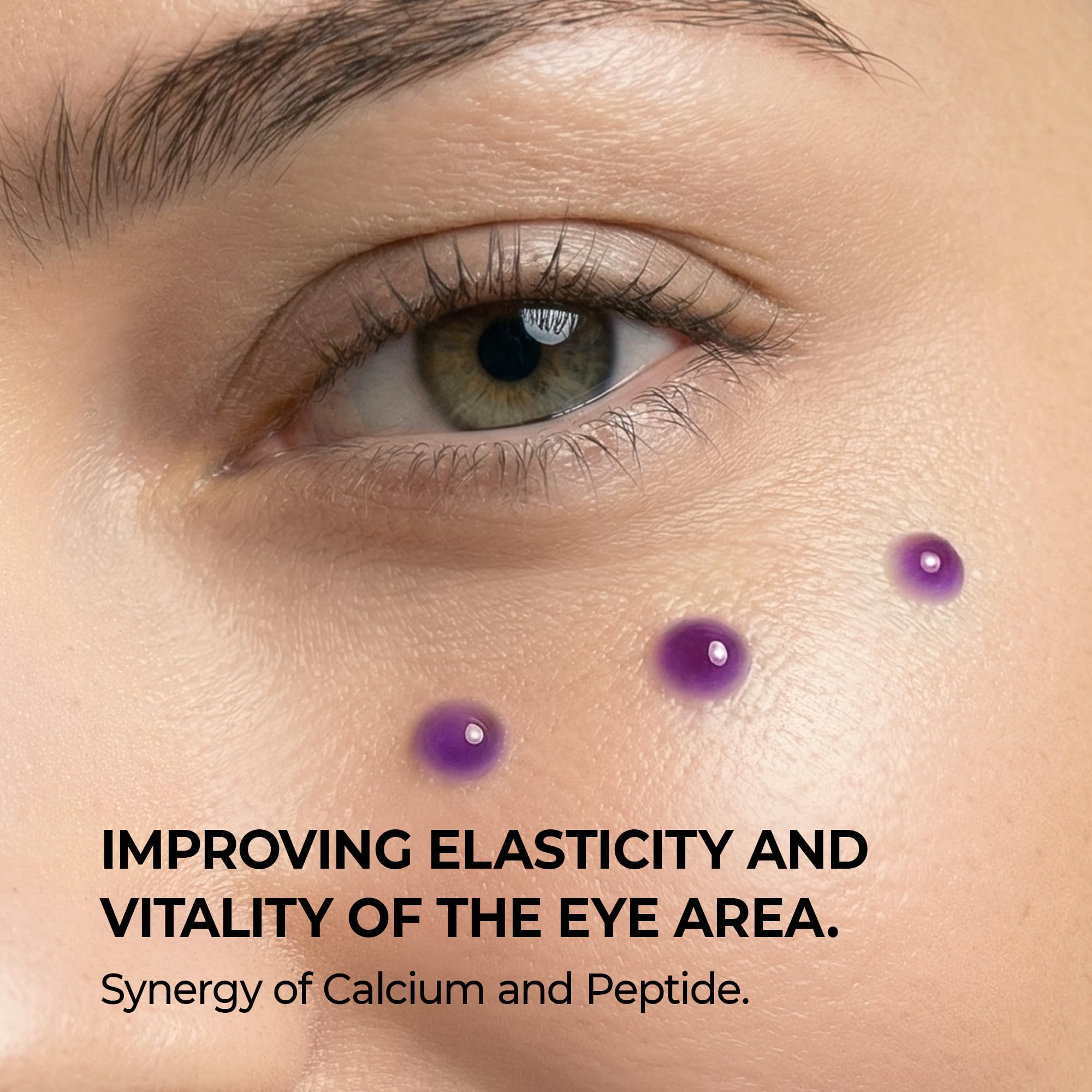 Dr.Melaxin cream texture swatch highlighting smooth absorbent hydration