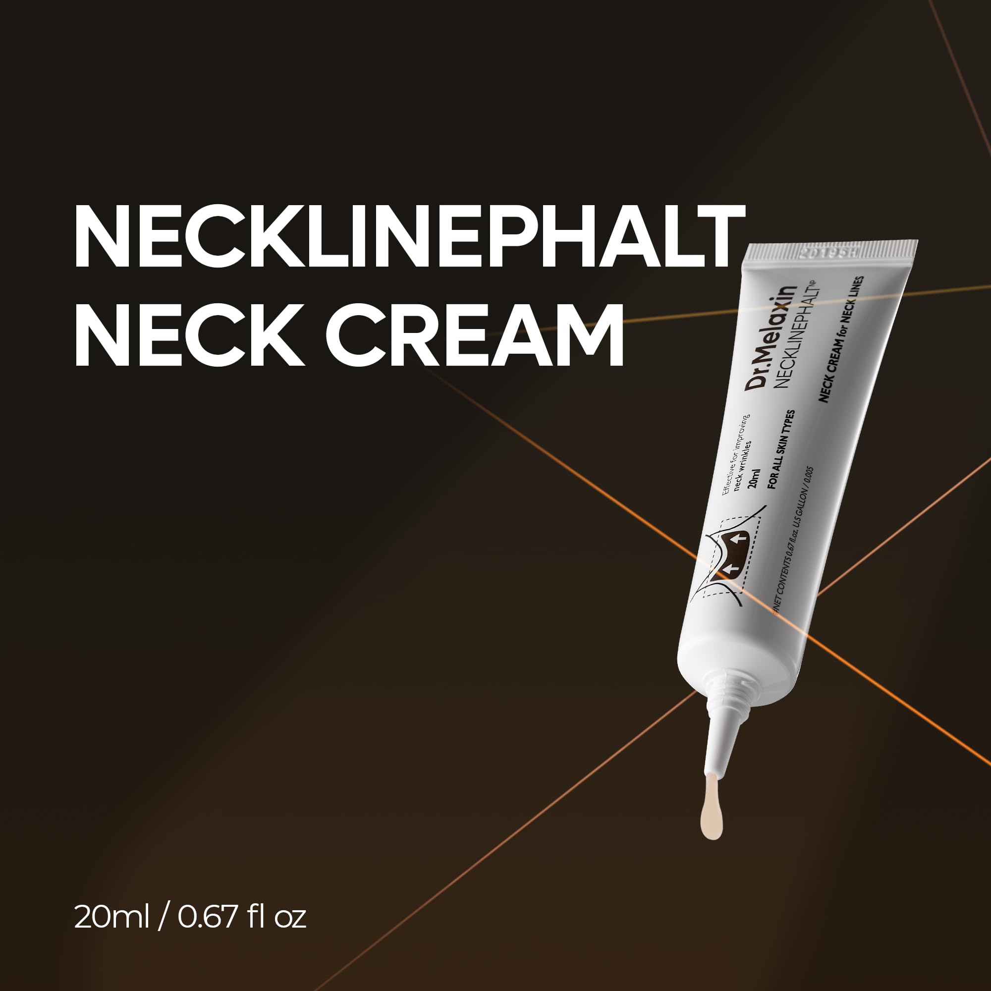 Dr.Melaxin cream texture close-up illustrating smooth spreadability and hydration