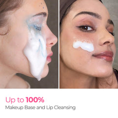 Dr.Melaxin foamy texture close-up demonstrating melting action