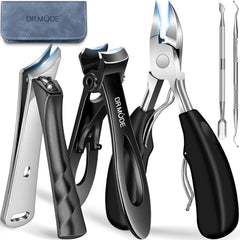 DRMODE front view of full 5-in-1 set showing organized tools and case, clear benefit storage