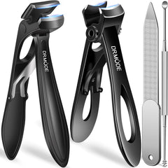 DRMODE front view of angled toenail clipper showing robust construction and easy handling