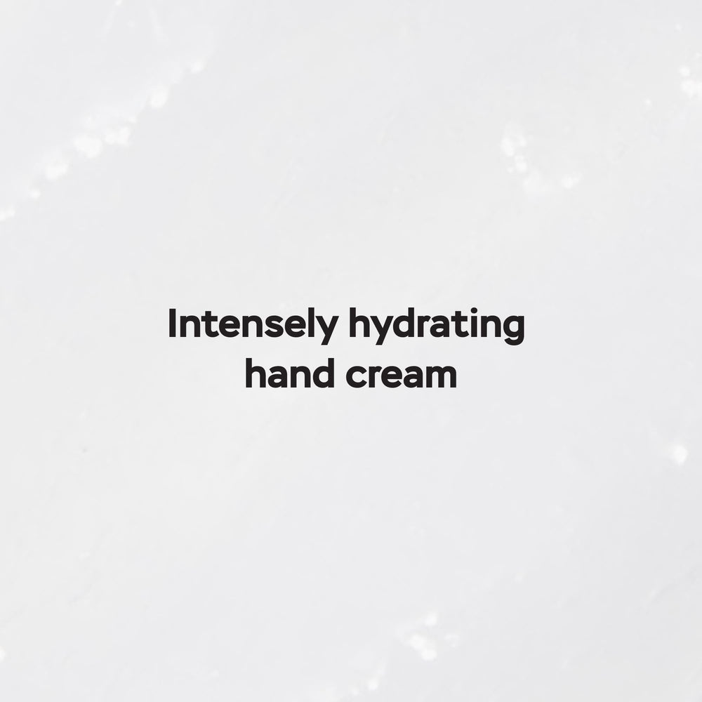 DRMTLGY hand cream application on hands illustrating non-greasy moisturization benefit
