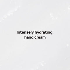 DRMTLGY hand cream application on hands illustrating non-greasy moisturization benefit