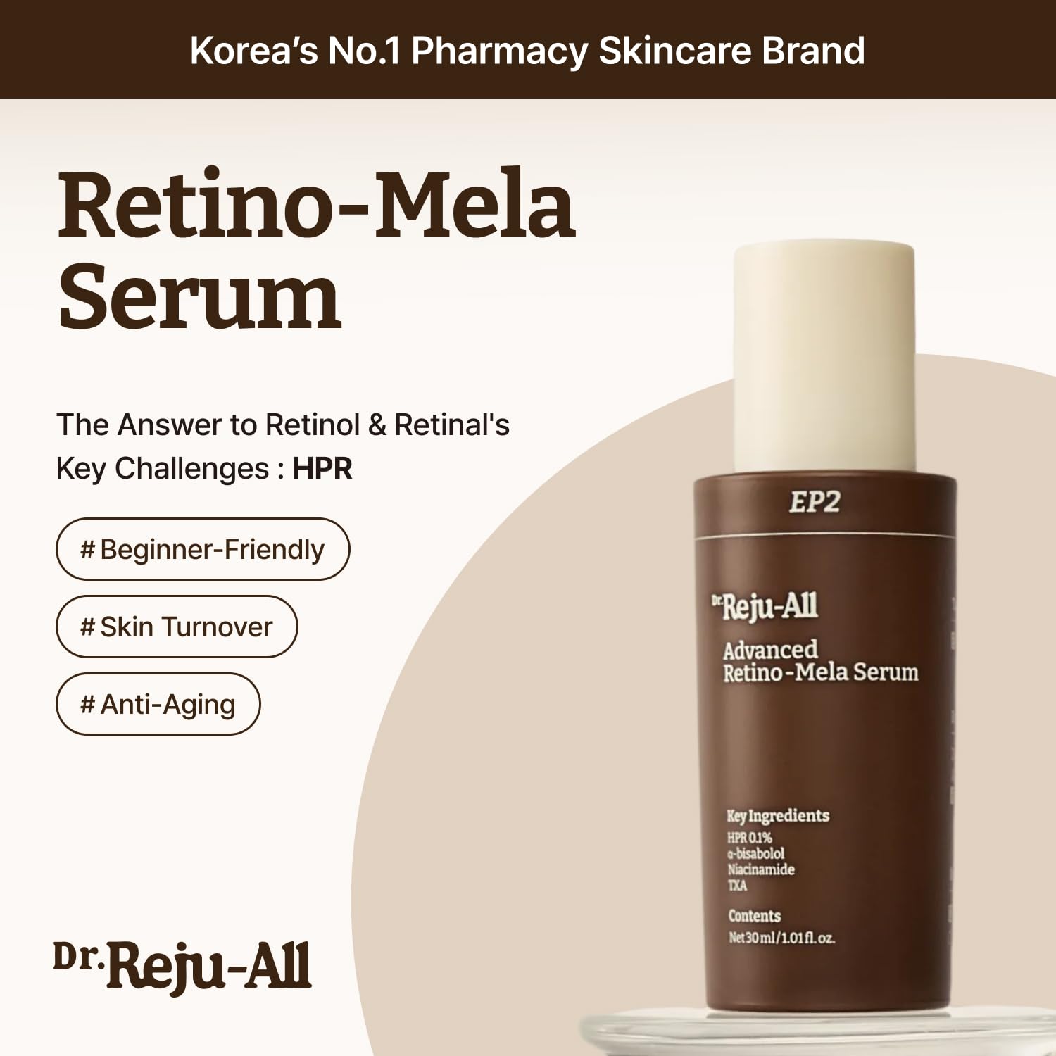 Dr.Reju-All pipette dispensing serum demonstrating precise application