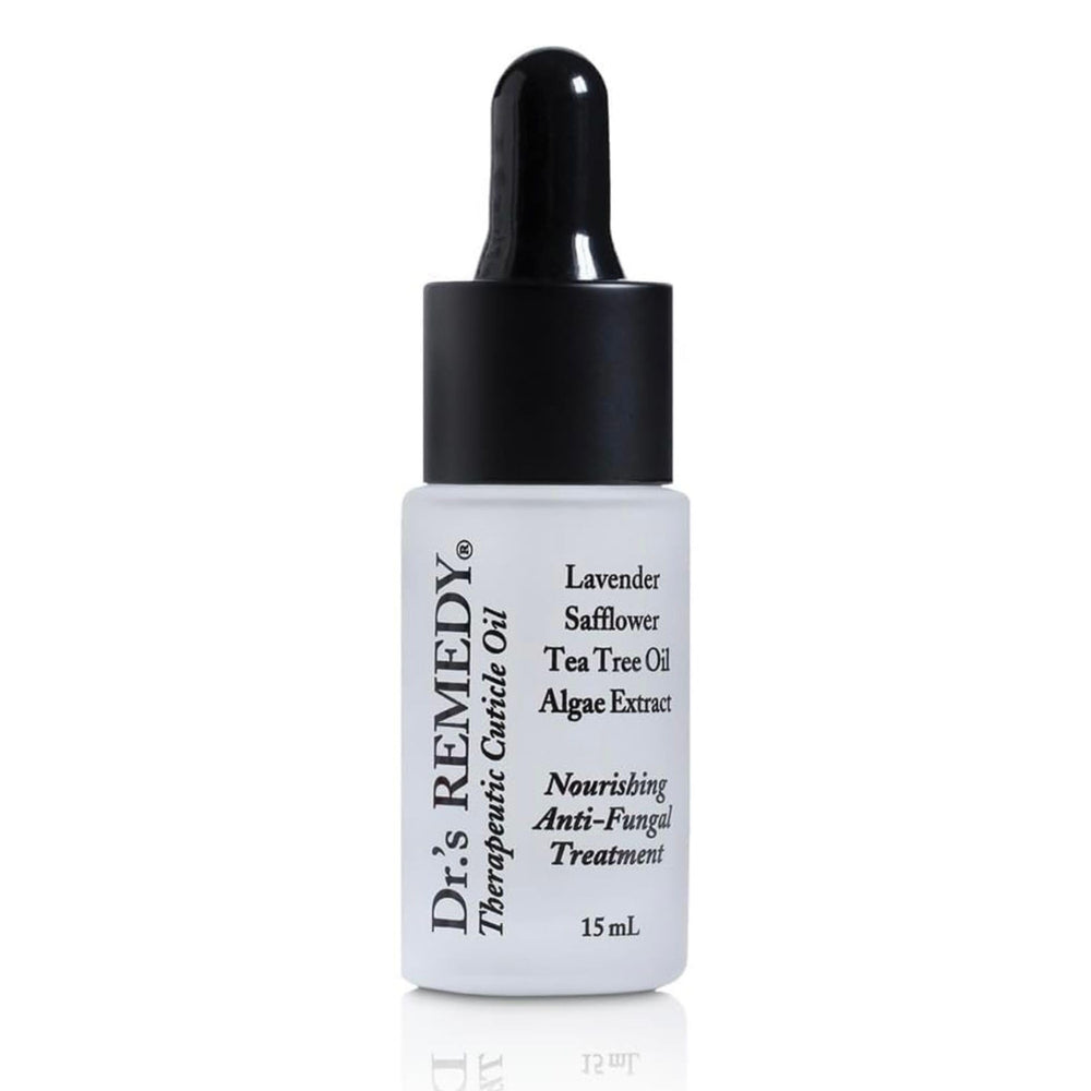 Dr.'s Remedy front bottle showing label and compact size for travel
