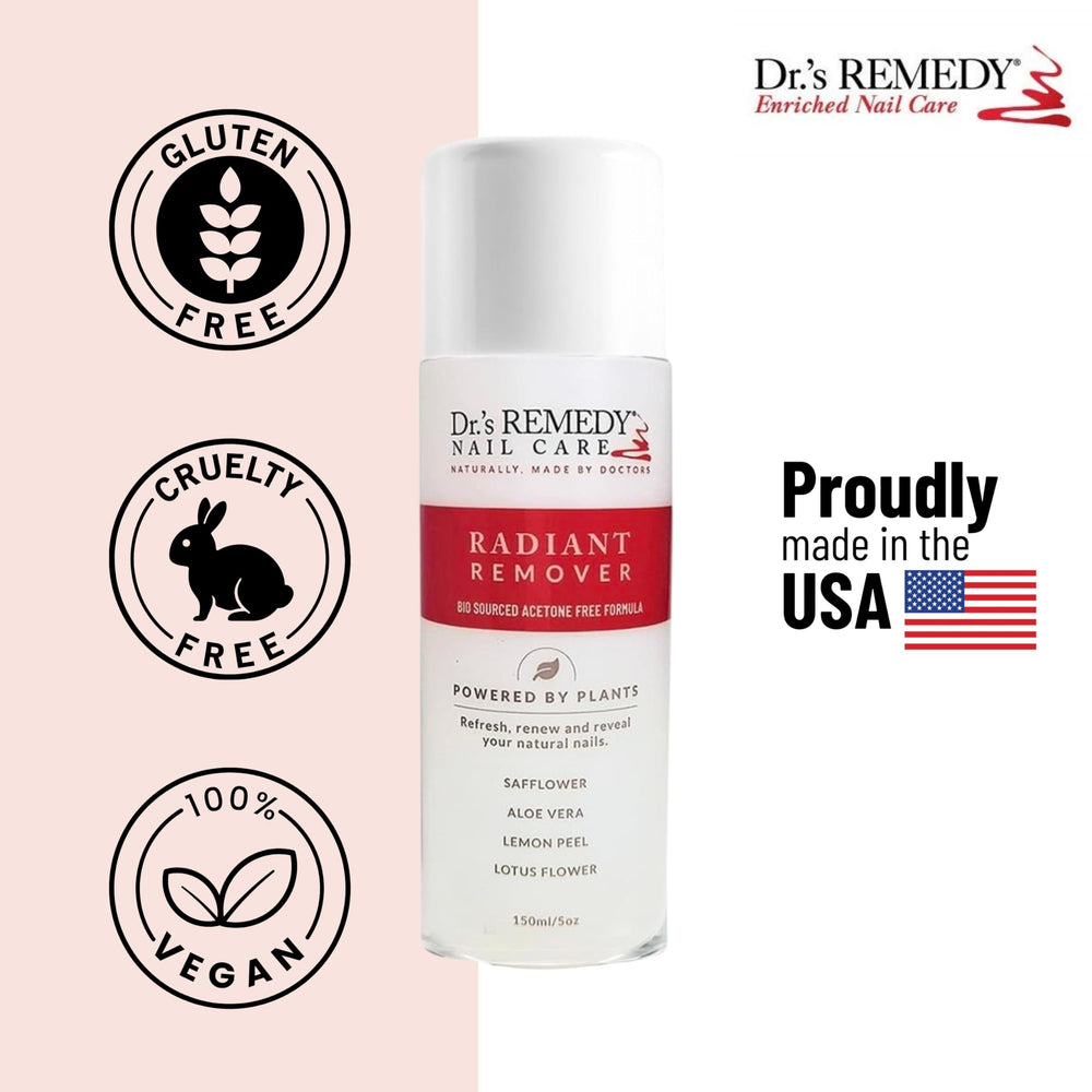 Dr.'s Remedy safflower and aloe display indicating botanical nourishment and hydration